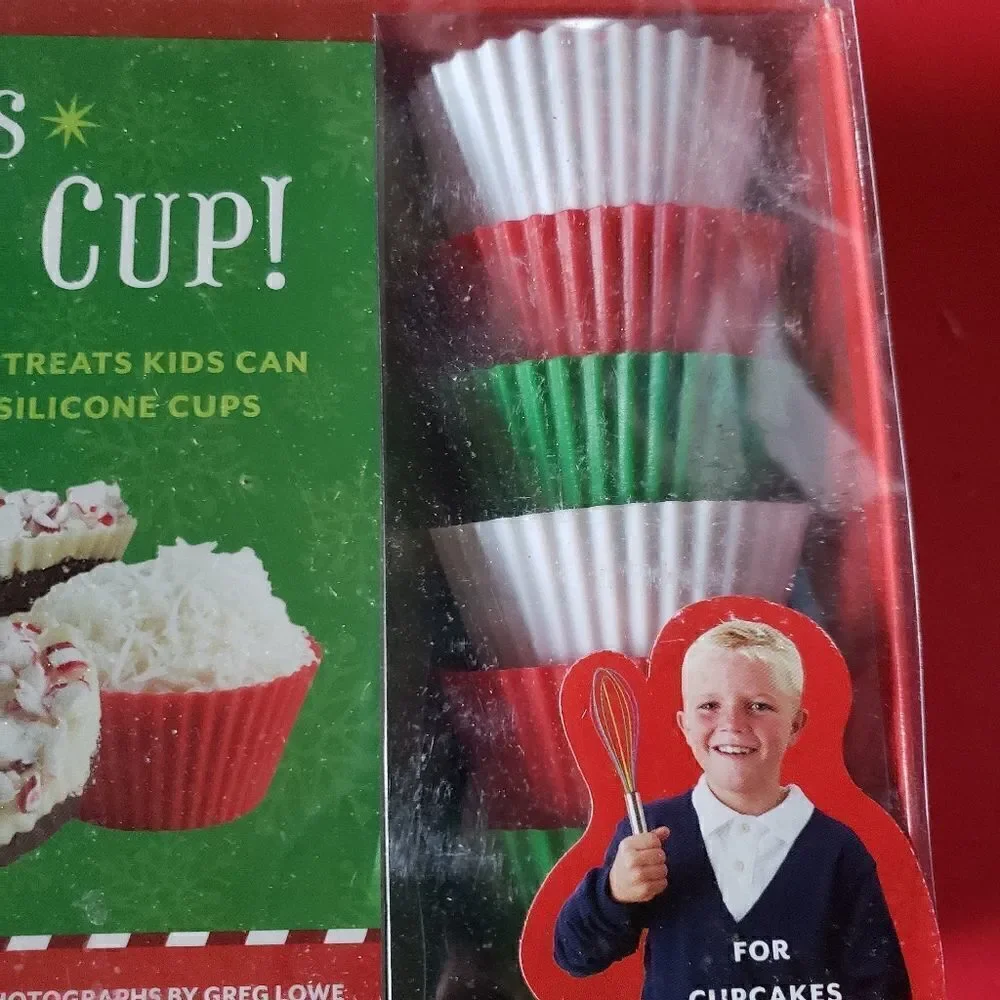 Christmas cook it in a cup bake set New in box